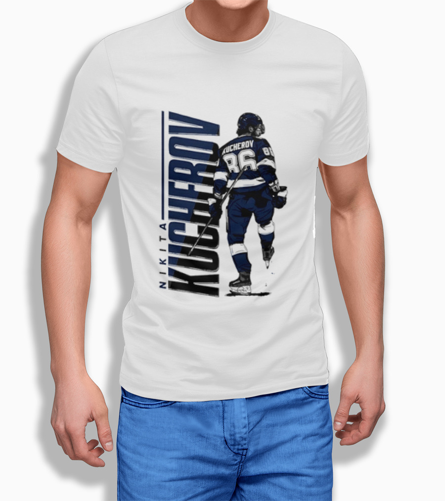 Nikita Kucherov Tampa Bay Lightning NHL Player Skating Number 86 T-Shirt