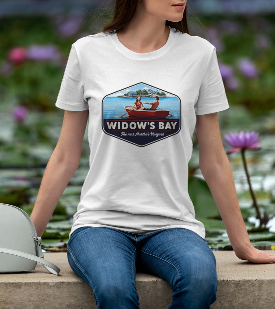 Widow's Bay Scenic Boating Couple The Next Martha's Vineyard T-Shirt