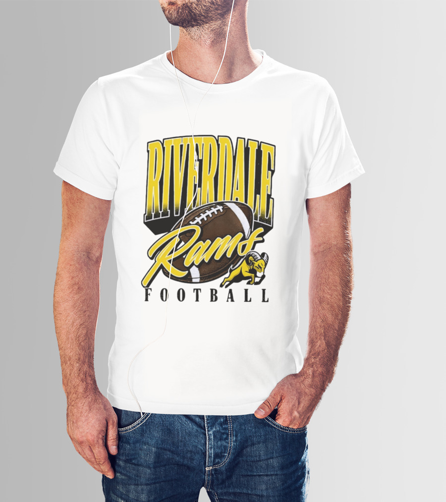 Riverdale Rams Football Varsity Sports Team T-Shirt