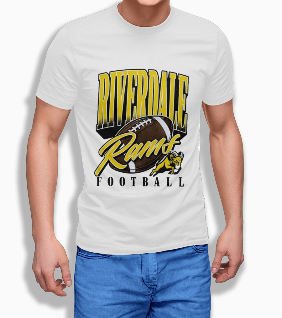 Riverdale Rams Football Varsity Sports Team T-Shirt