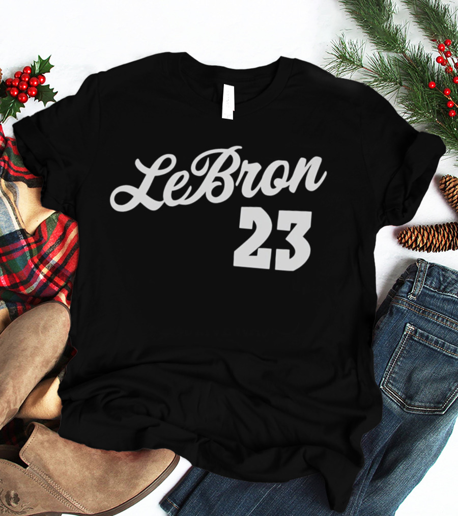 LeBron 23 Custom Name Number T-Shirt