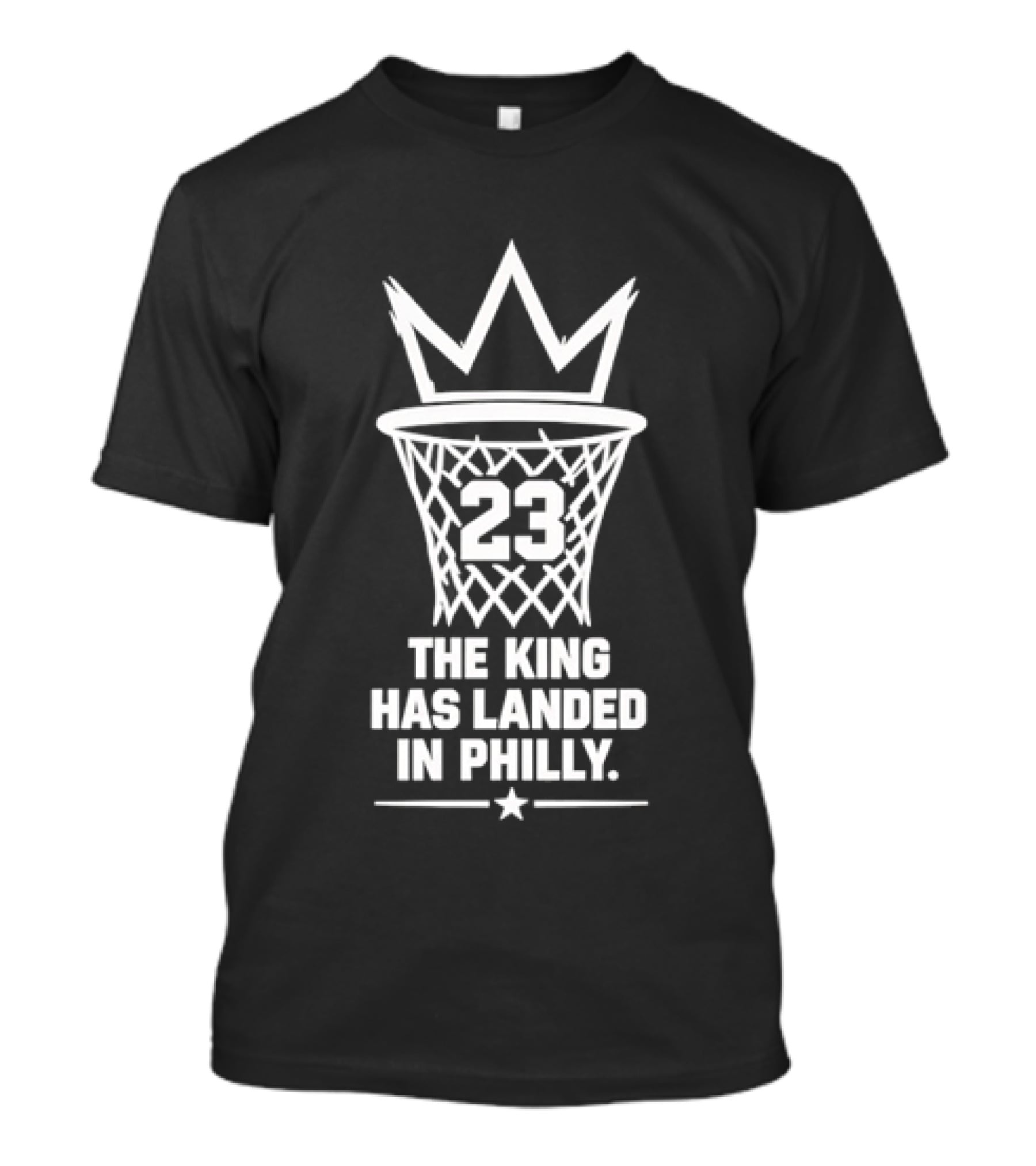 23 The King Has Landed In Philly T-Shirt