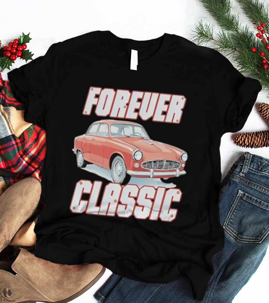Forever Classic Volvo P1800 Vintage Car T-Shirt
