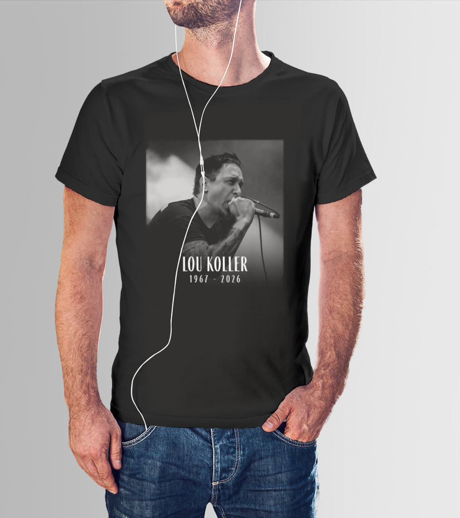 Lou Koller 1967 2026 Vocal Microphone Performance T-Shirt