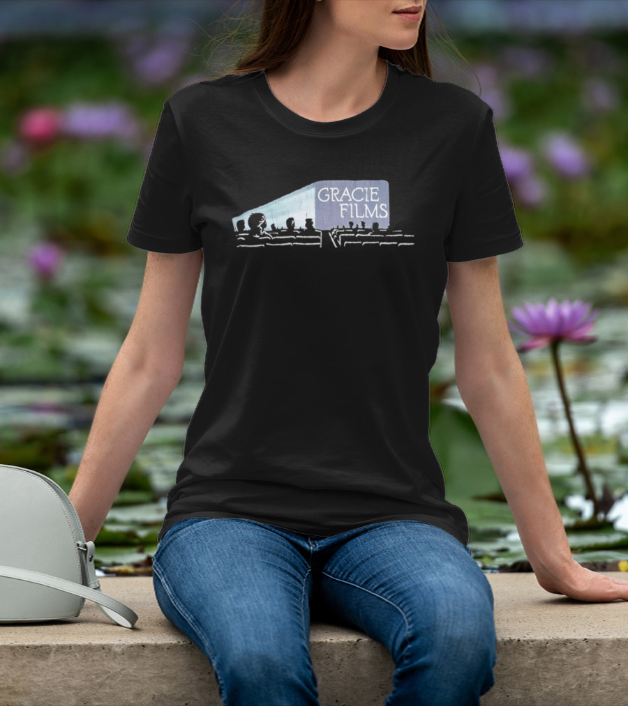Gracie Films Cinema Screen The Simpsons Movie Theater Comedy Television T-Shirt