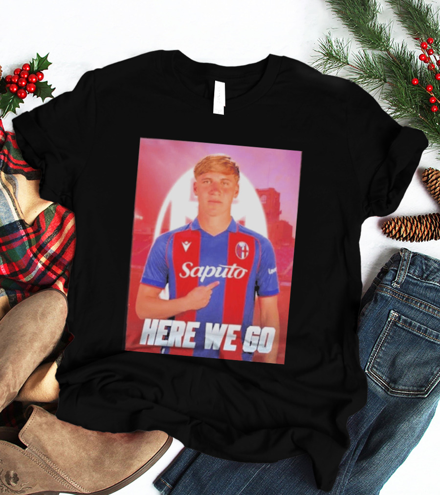 Mikel Amondarain Saputo Bologna FC Here We Go T-Shirt