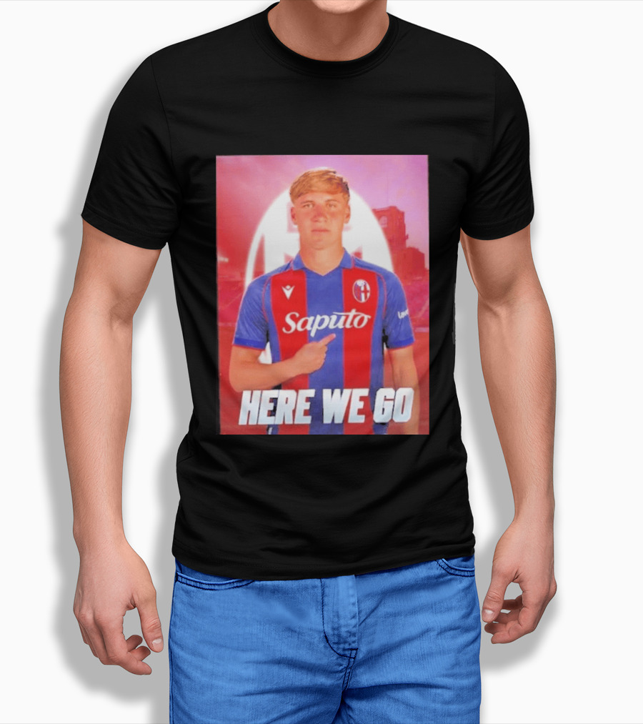 Mikel Amondarain Saputo Bologna FC Here We Go T-Shirt
