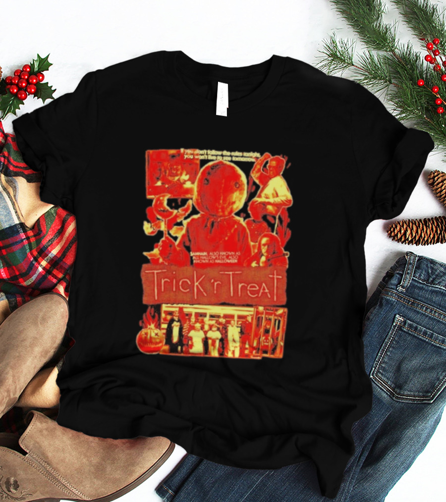 Trick 'r Treat Samhain Halloween Iconic Horror T-Shirt