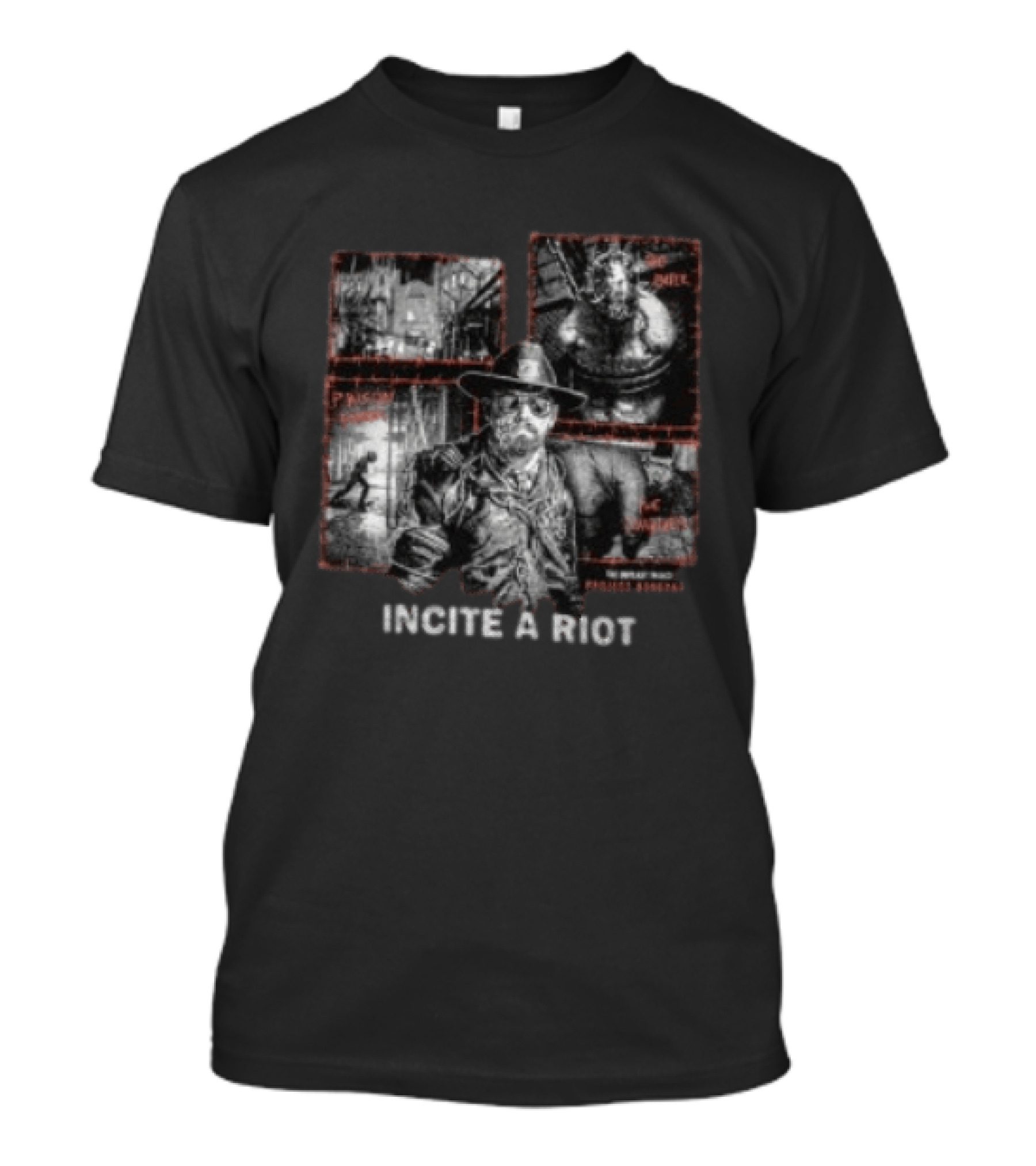 Red Barrels Outlast Incite A Riot Horror Game T-Shirt