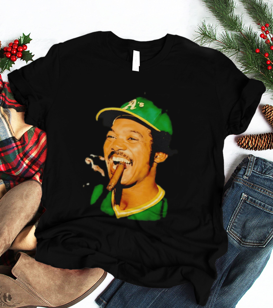 Reggie Jackson Mr October Oakland Athletics Vintage 70s Baseball Legend T-Shirt