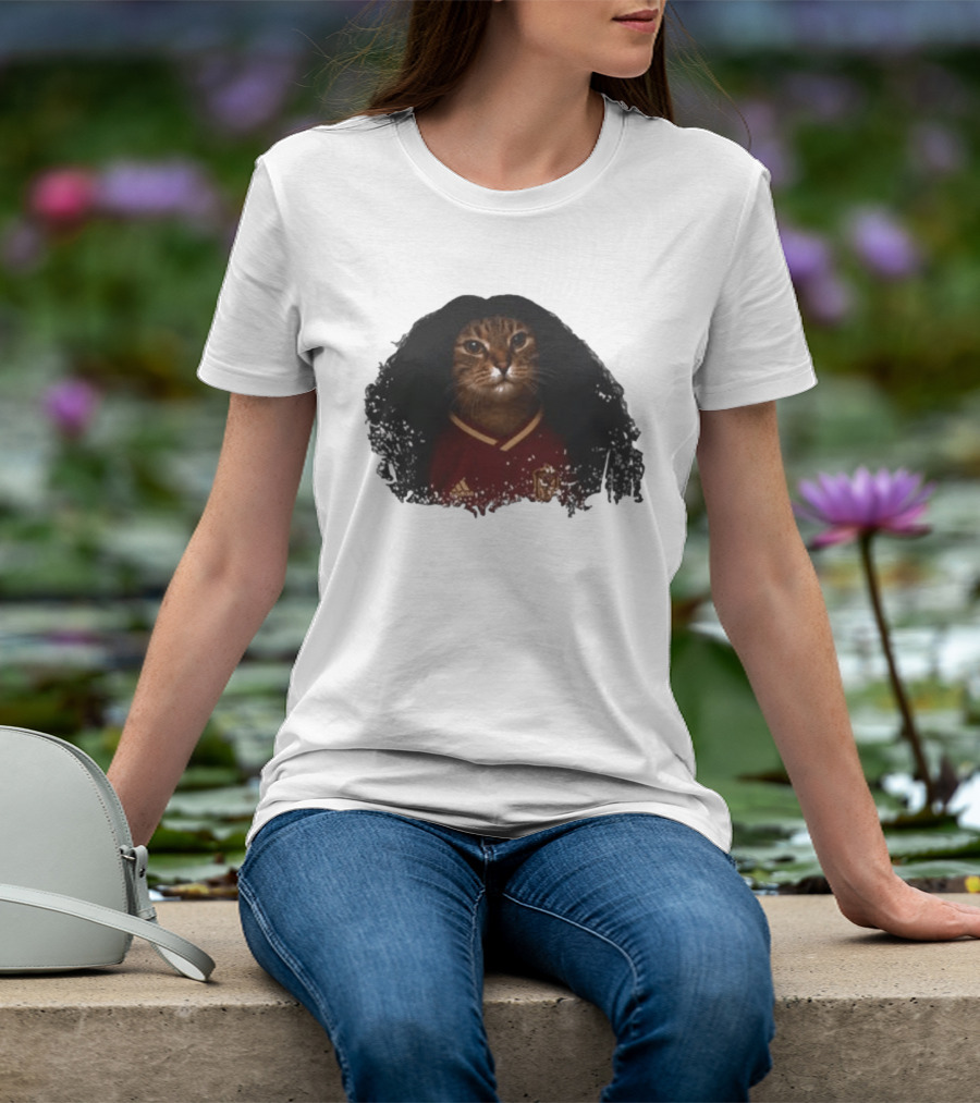Caturella 24 Cat With Hair In Spain Soccer Jersey T-Shirt
