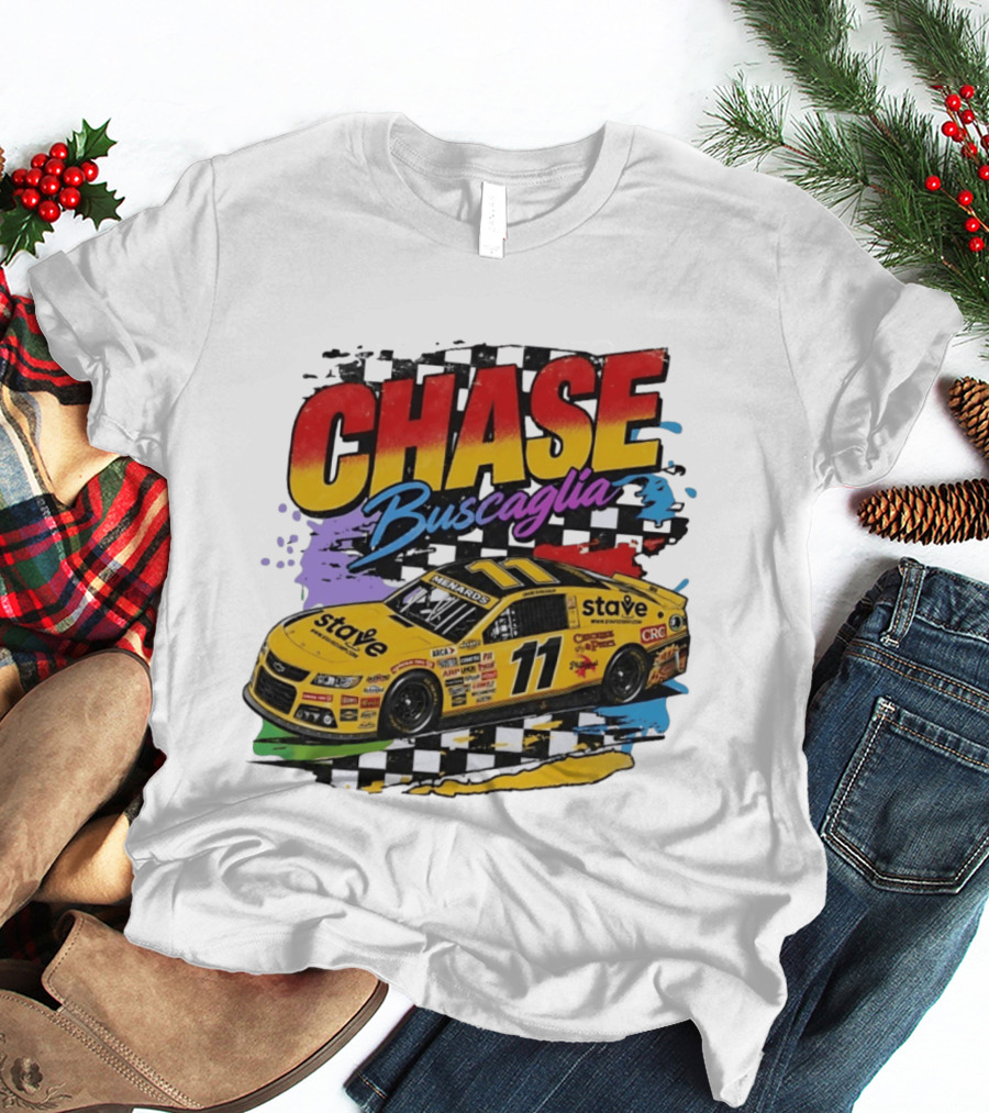 Chase Buscaglia Stave Racing Car 11 Bootleg T-Shirt