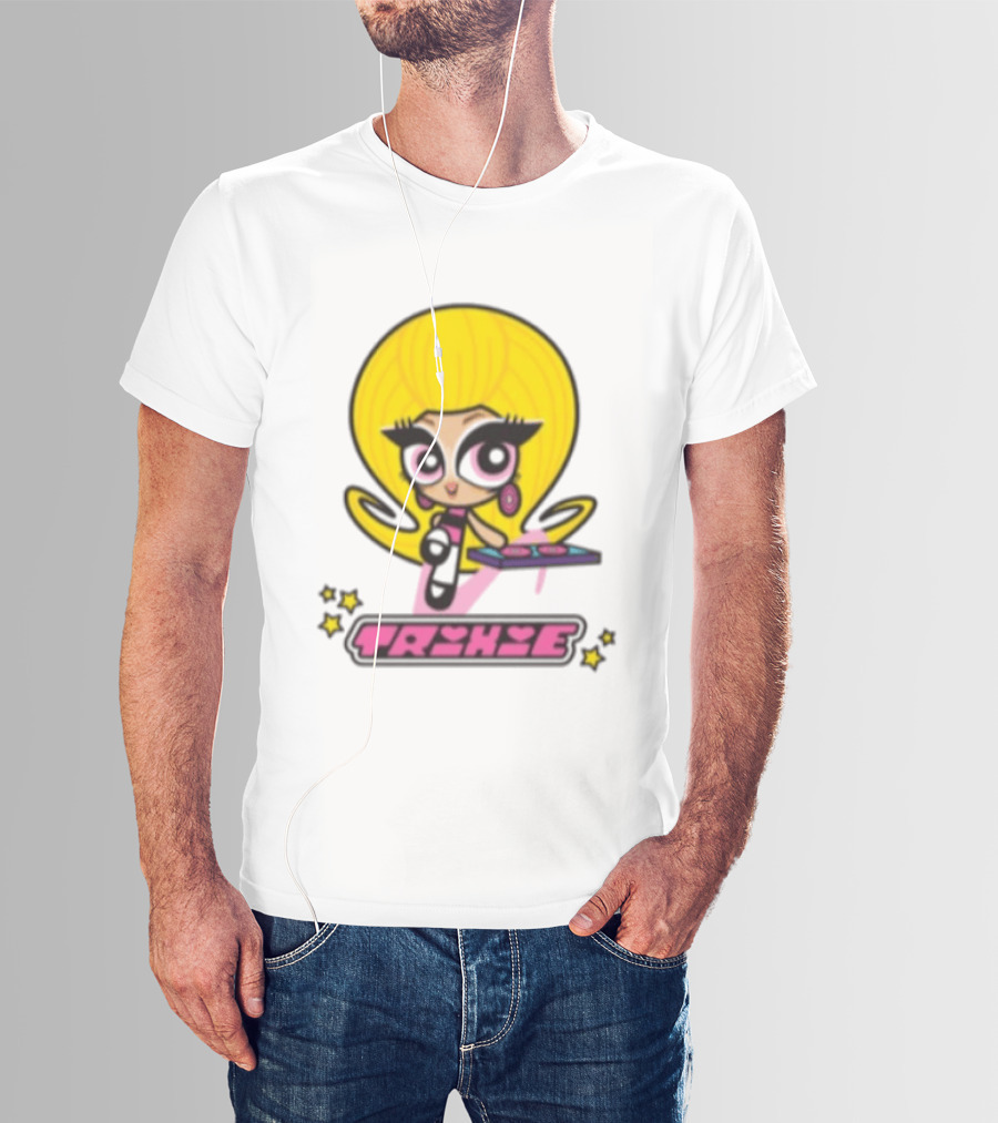 Trixie Mattel Spd Babydoll Pink Cartoon Character Stars T-Shirt
