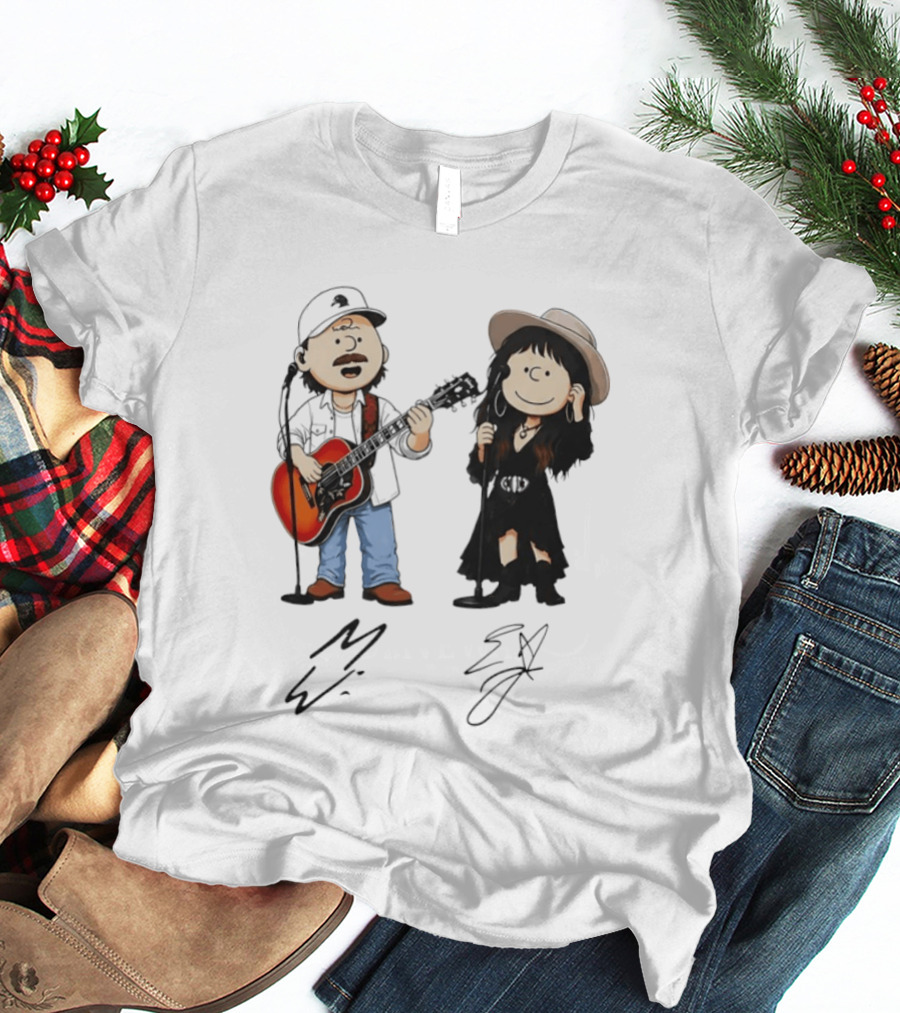 Morgan Wallen Lainey Wilson Peanuts Guitar Country Music T-Shirt