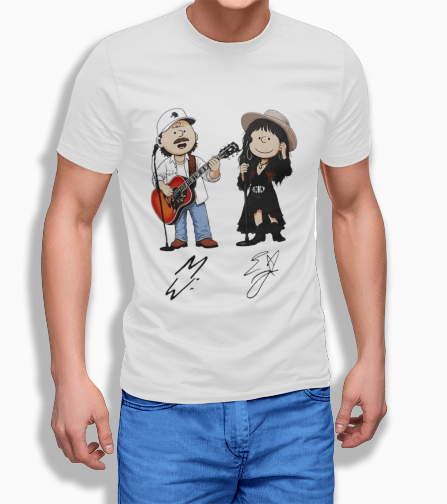 Morgan Wallen Lainey Wilson Peanuts Guitar Country Music T-Shirt