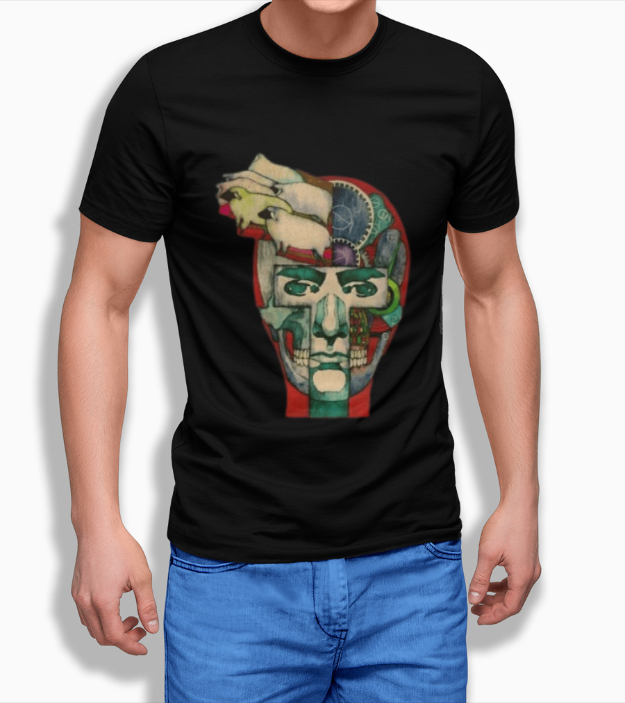 Andafterthat Store The Blade Runner Source Vtg Black Sheep Head Gears T-Shirt