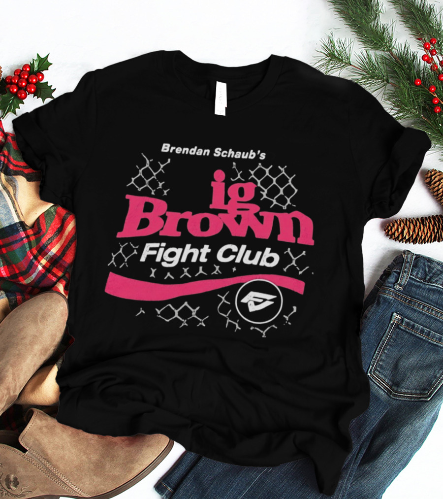 Brendan Schaub Big Brown Fight Club Fist T-Shirt