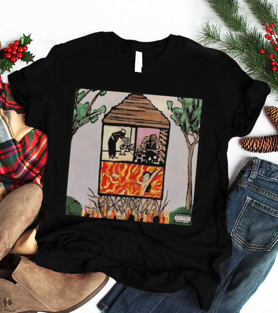 Long Term Effects Of Suffering With Parental Advisory Explicit Content Warning T-Shirt