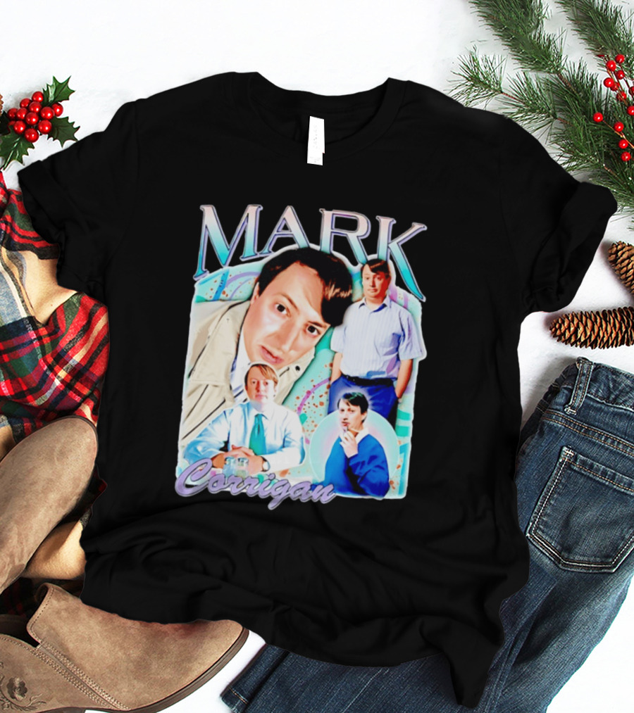 Mark Corrigan Peep Show Character Collage T-Shirt
