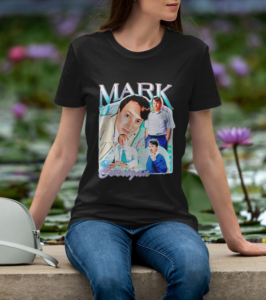 Mark Corrigan Peep Show Character Collage T-Shirt