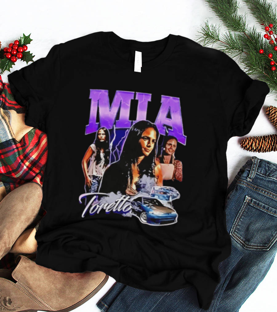 Mia Toretto Fast And Furious Movie Character Car Scene T-Shirt