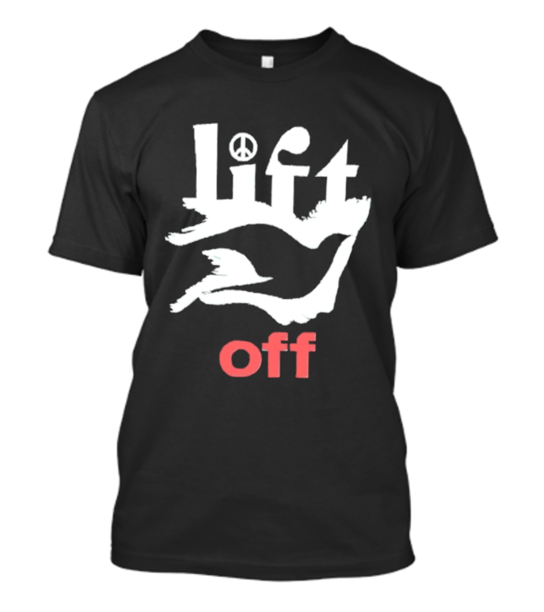 Peace Sign Lift Off Doves T-Shirt