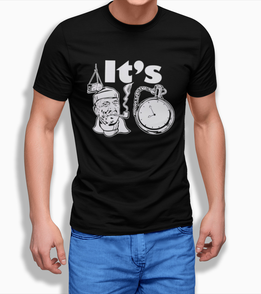 Popeye The Sailor Man Pocket Smoking Pipe Nautical Seaman Cartoon It's T-Shirt