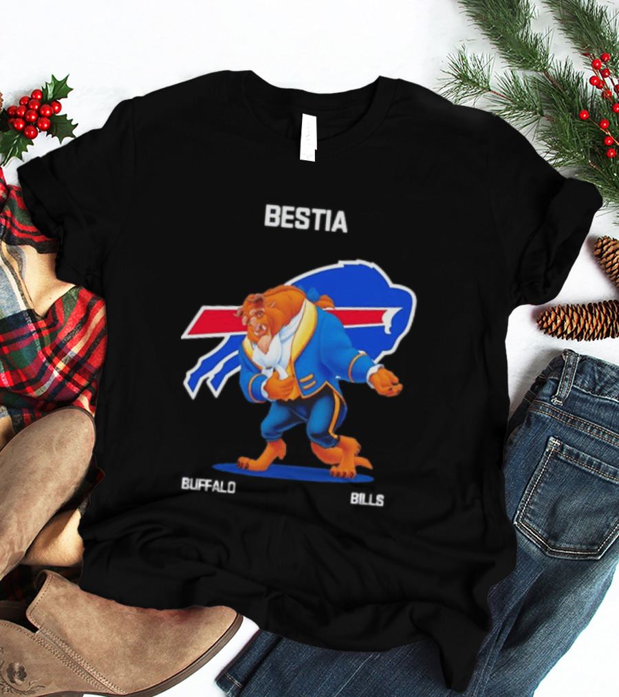 Buffalo Bills Beastia Cartoon T-Shirt