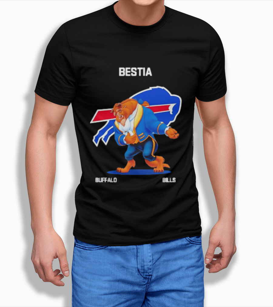 Buffalo Bills Beastia Cartoon T-Shirt
