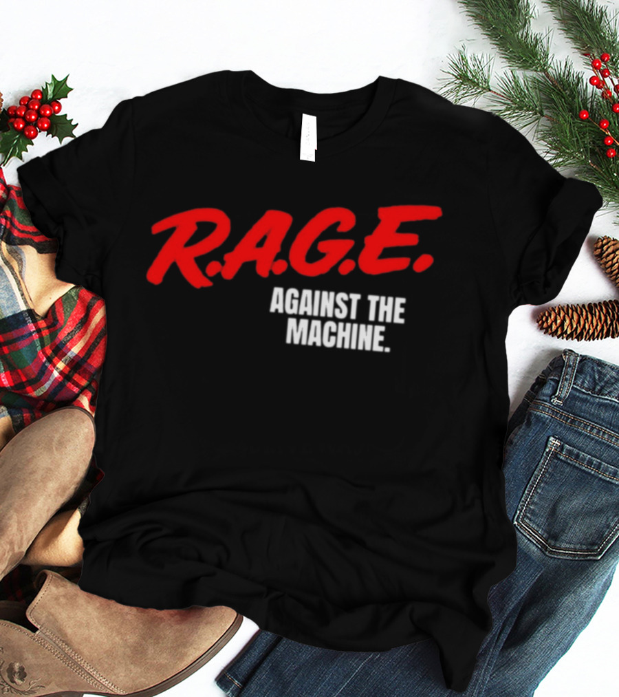 Rage Against The Machine R.A.G.E. Against The Machine Band T-Shirt