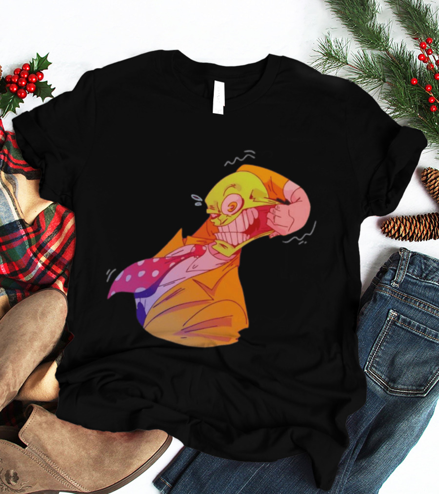 The Mask Dark Horse Comics Face Stretch Iconic Character Pose T-Shirt