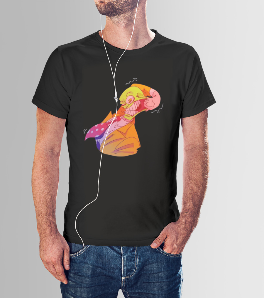 The Mask Dark Horse Comics Face Stretch Iconic Character Pose T-Shirt
