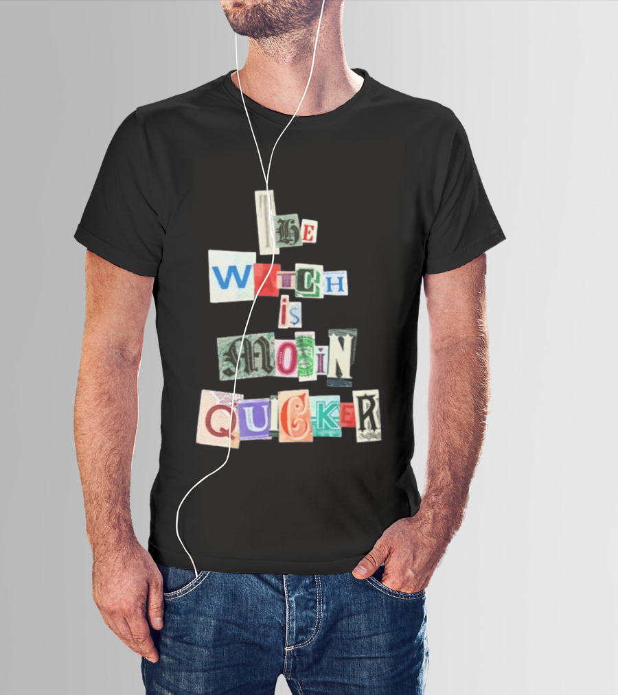 The Is Moin Quicker Collage T-Shirt