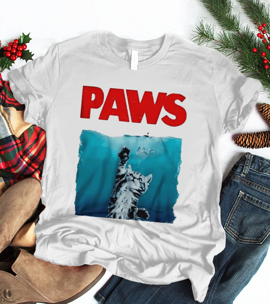 PAWS Cat Kitten Jaws T-Shirt