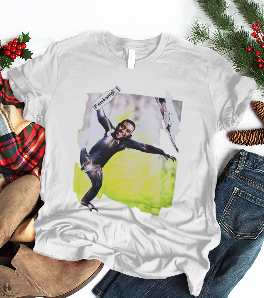 Chadwick Boseman Fentanyl Monkey T-Shirt