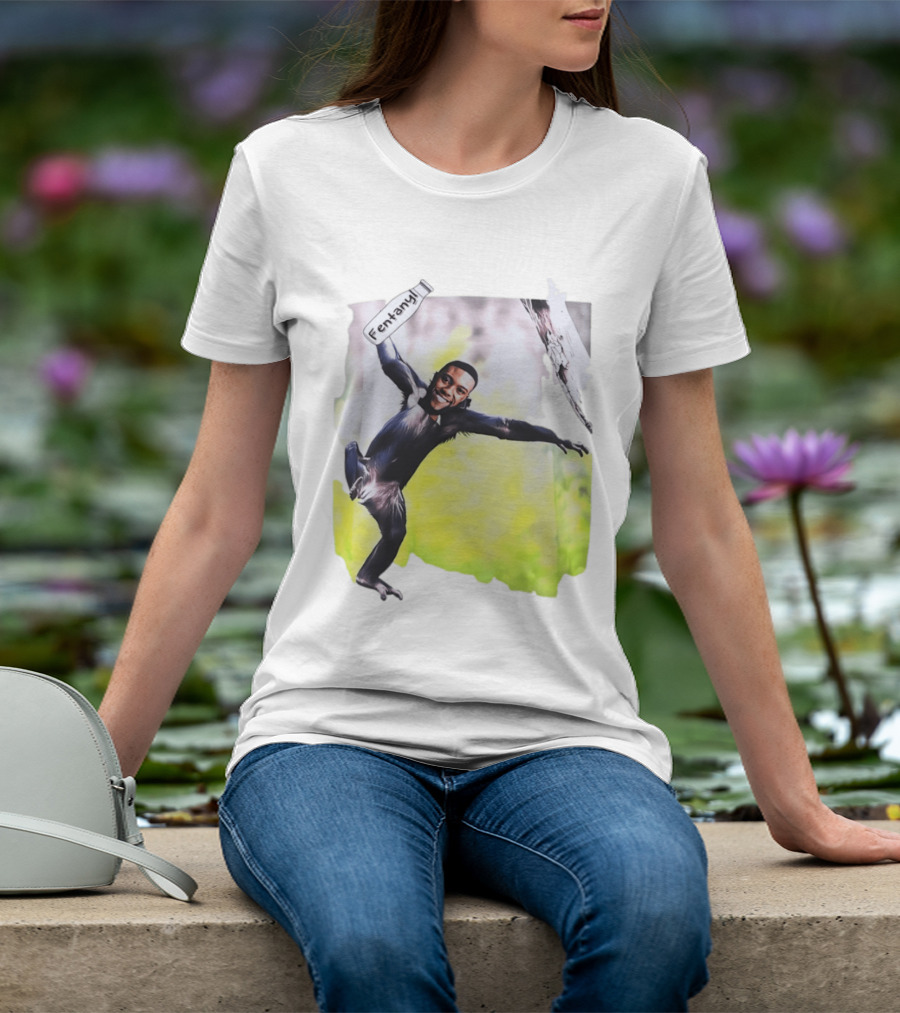 Chadwick Boseman Fentanyl Monkey T-Shirt