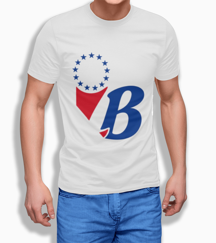 Chinatown Market Store Let Brotherly Love Philadelphia B Icon Circle Stars T-Shirt