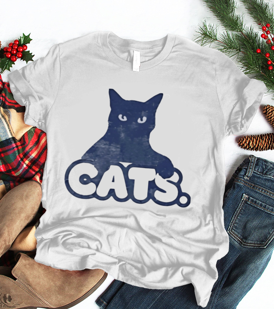 Distressed Vintage Cats Feline Kitten Pet T-Shirt