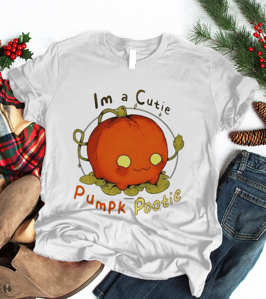 Im A Cutie Pumpk Pootie Pumpkin T-Shirt