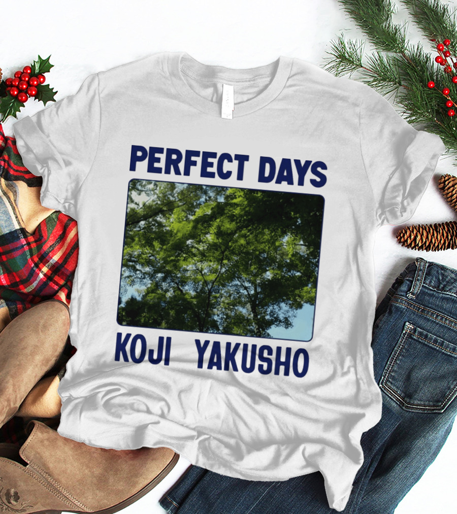 Perfect Days Koji Yakusho Forest Scene T-Shirt