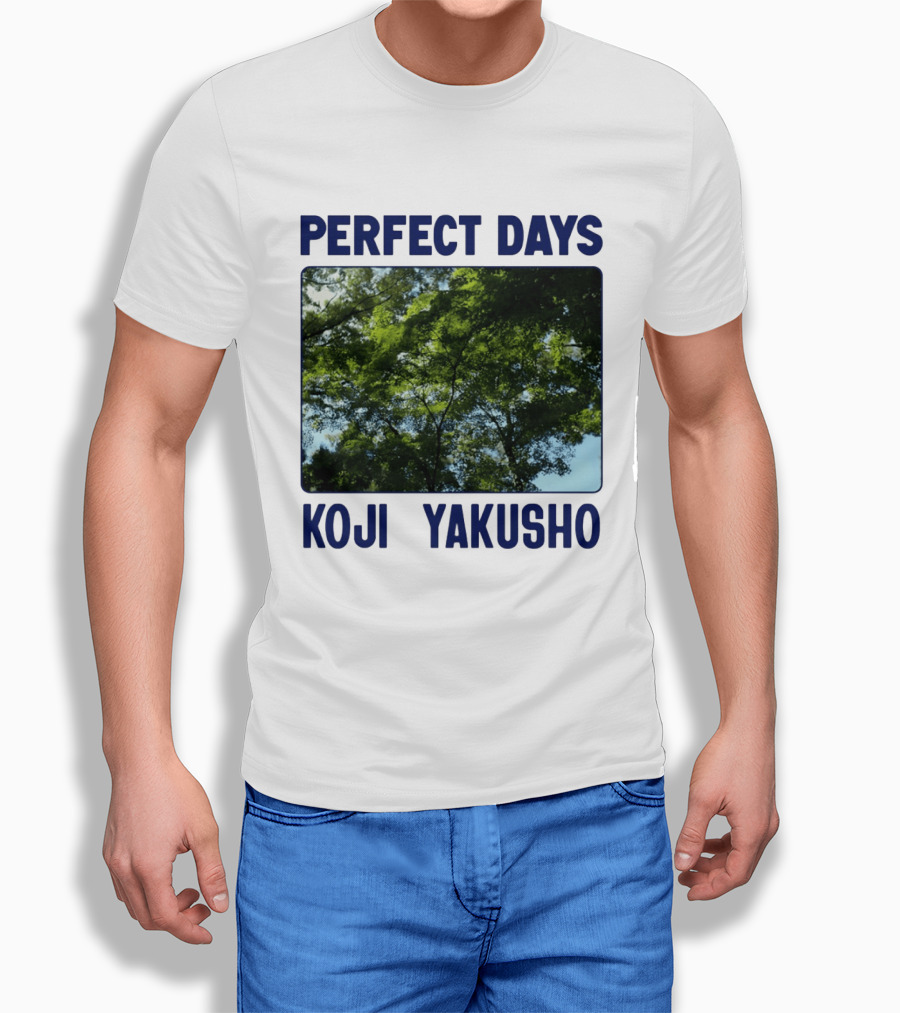 Perfect Days Koji Yakusho Forest Scene T-Shirt