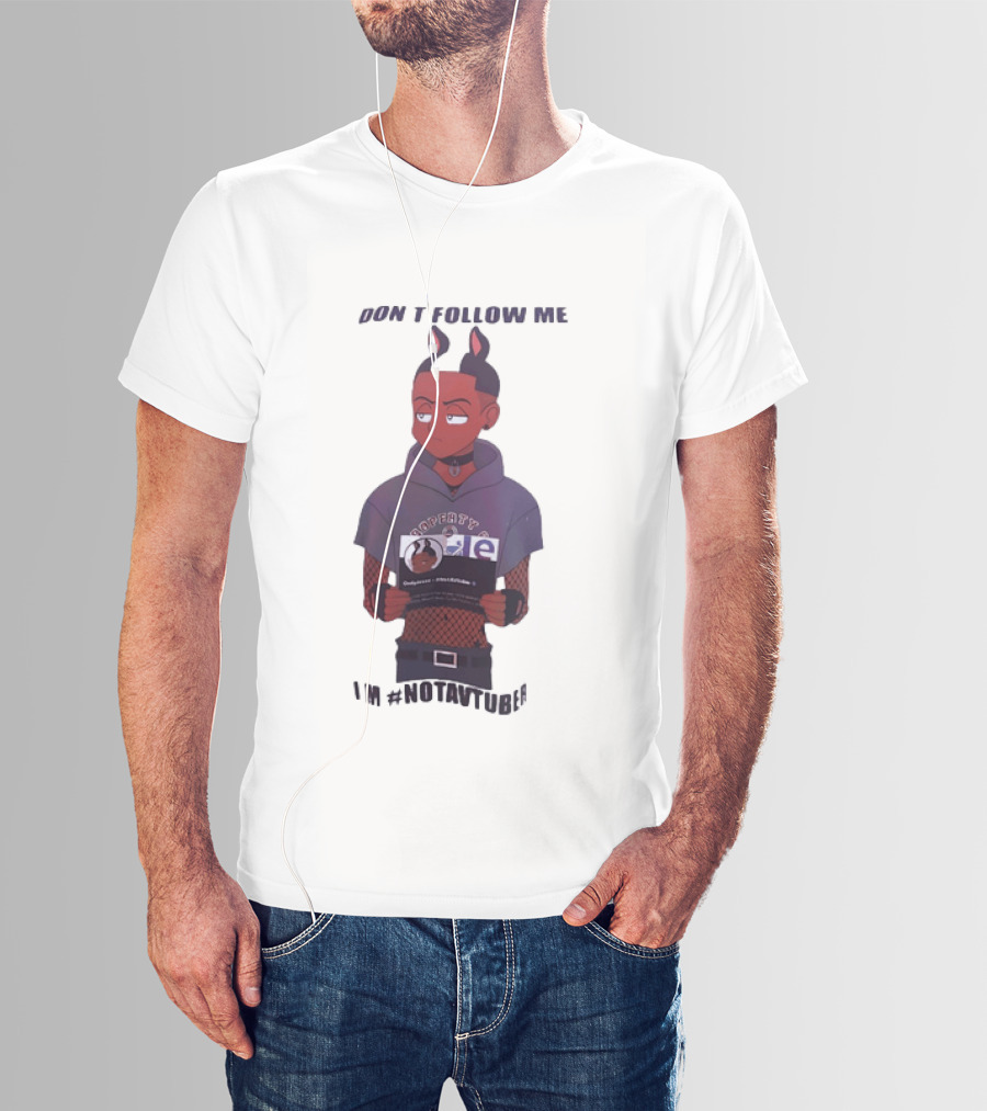 OnlyJesse Don't Follow Me Property Of OnlyJesse NotAVtuber Vtuber T-Shirt