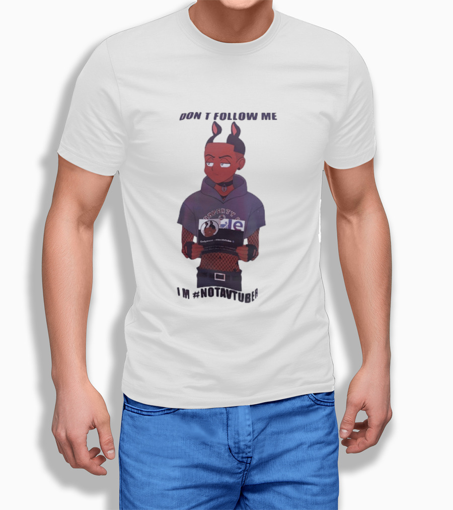 OnlyJesse Don't Follow Me Property Of OnlyJesse NotAVtuber Vtuber T-Shirt