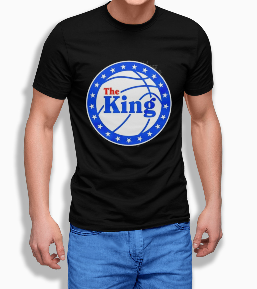 Philadelphia 76ers The King NBA Basketball Stars T-Shirt