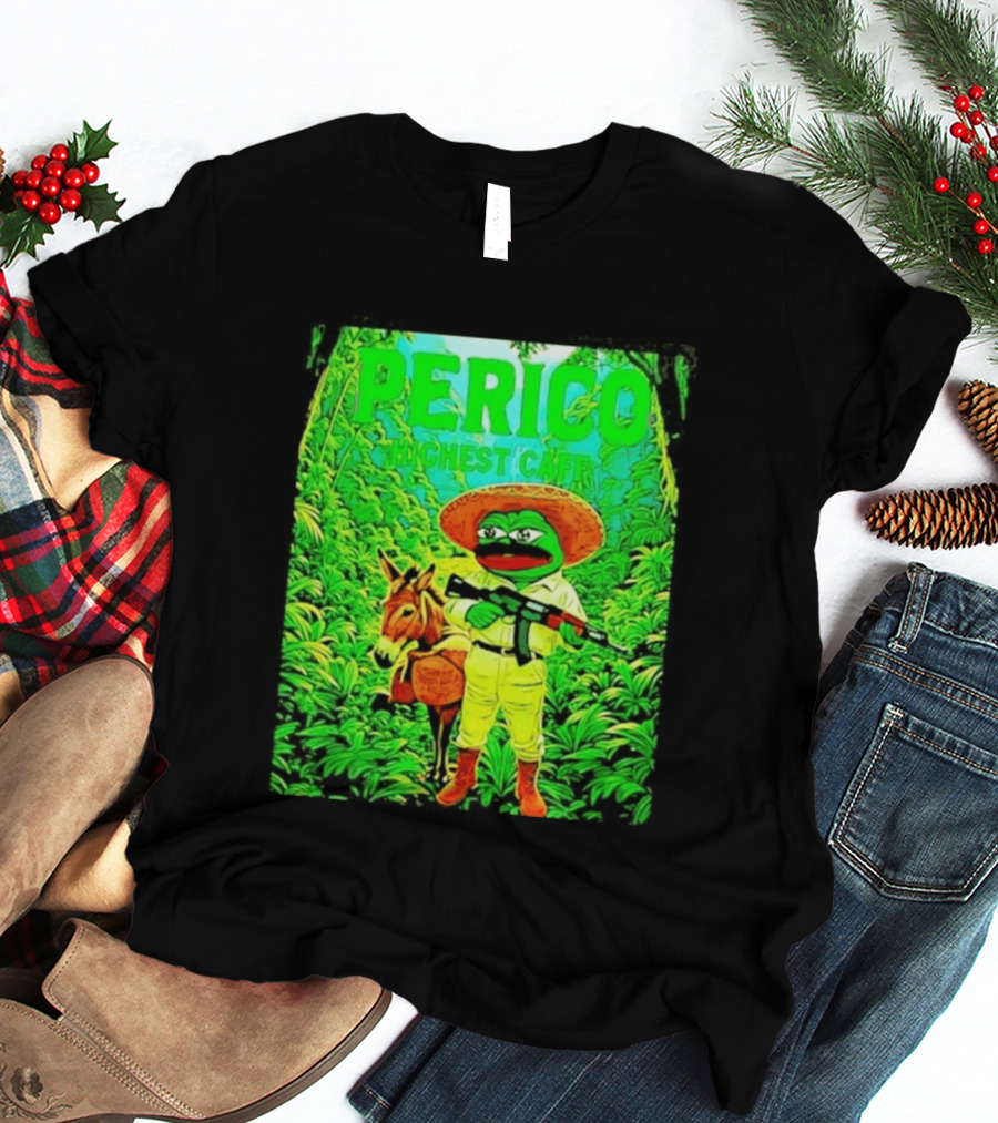 Perico Highest Caff Jungle Donkey Explorer T-Shirt