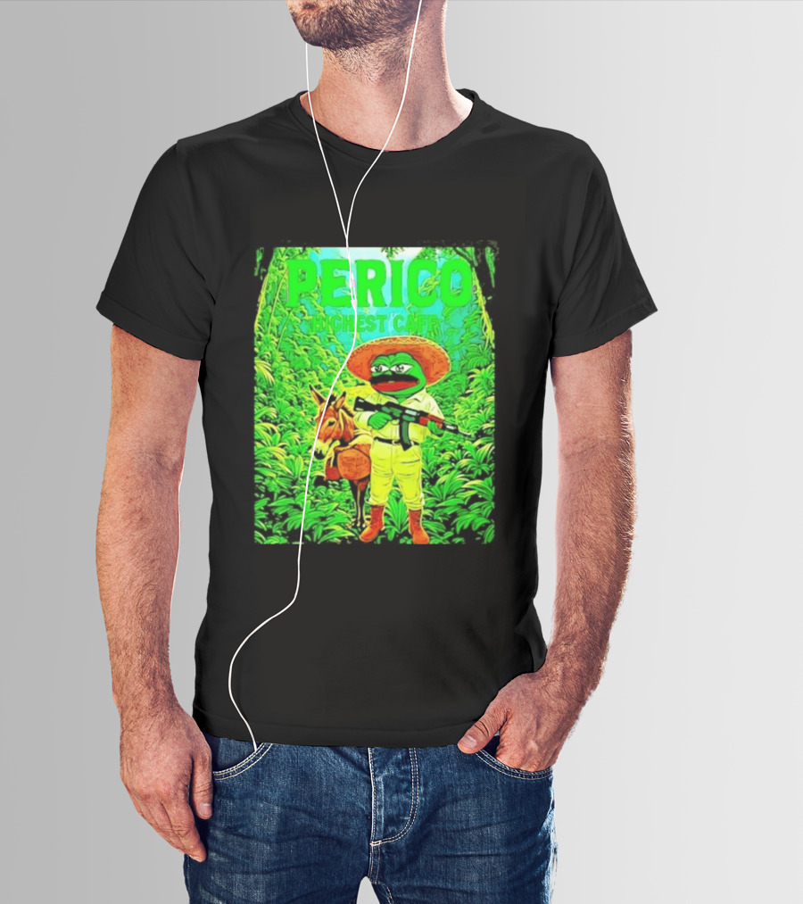 Perico Highest Caff Jungle Donkey Explorer T-Shirt
