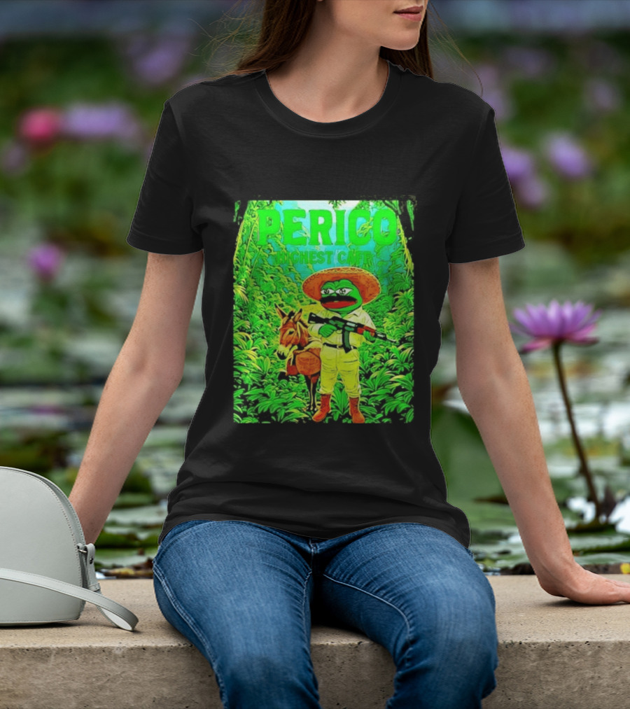 Perico Highest Caff Jungle Donkey Explorer T-Shirt