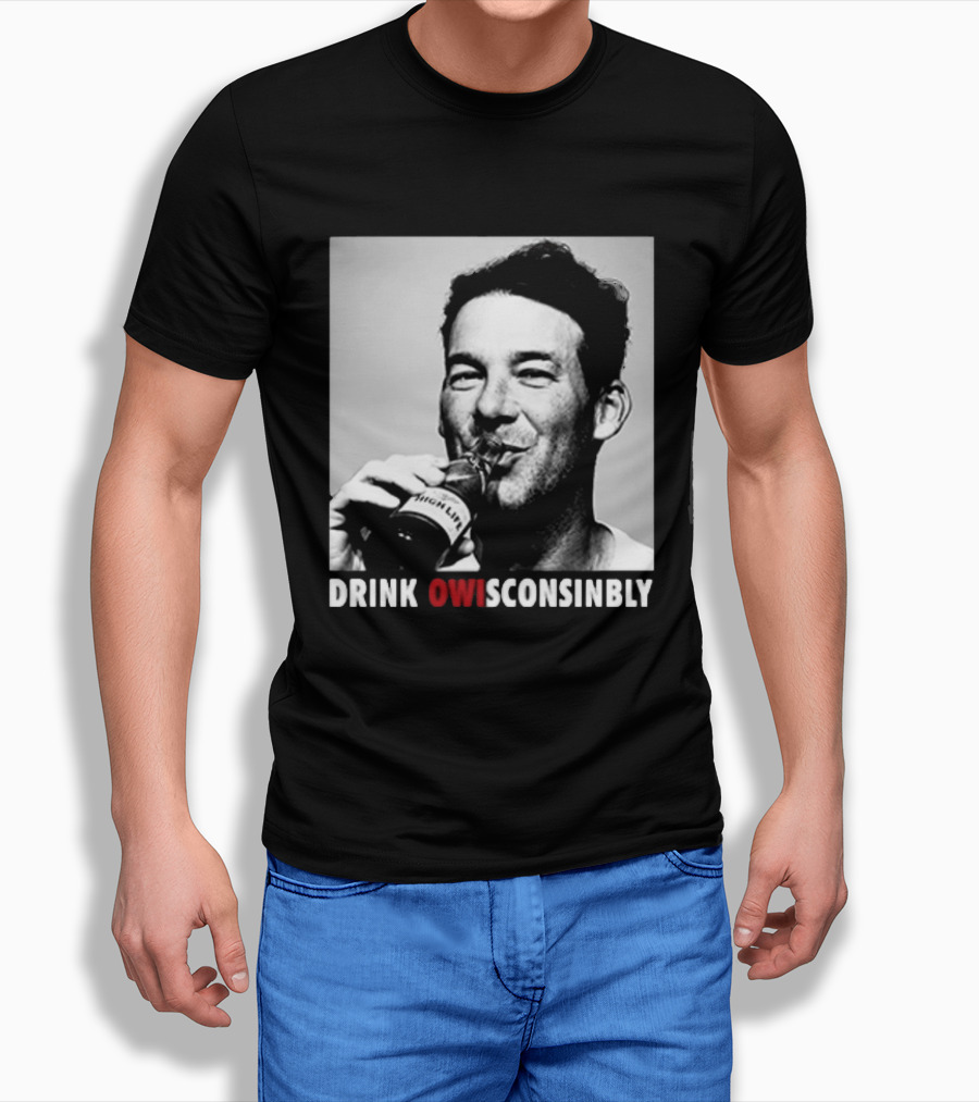 Tony Romo Drink OWIsconsinbly High Life T-Shirt