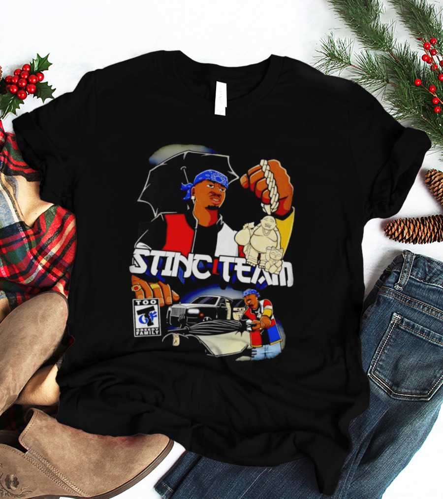 Stinc Team Too Greedy Family Urban Streetwear T-Shirt