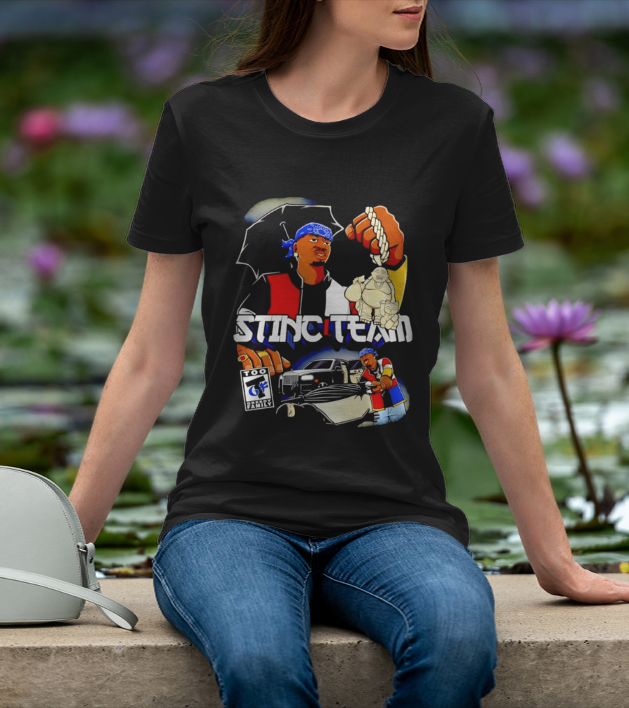 Stinc Team Too Greedy Family Urban Streetwear T-Shirt